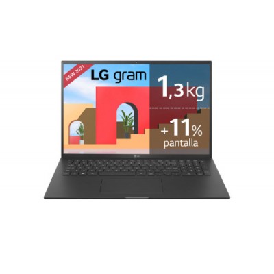 LG Gram 17Z95P GAA78B ordenador portatil Netbook 432 cm 17 WQXGA Intel Core i7 16 GB LPDDR4x SDRAM 512 GB SSD Wi Fi 6 80211ax W