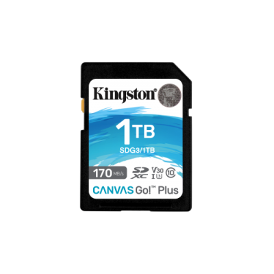 Kingston Technology Canvas Go Plus 1 TB SD UHS I Clase 10