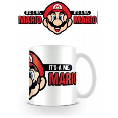 TAZA DESAYUNO SUPER MARIO ITS A ME MARIO PYRAMID INTERNATIONAL MG24845