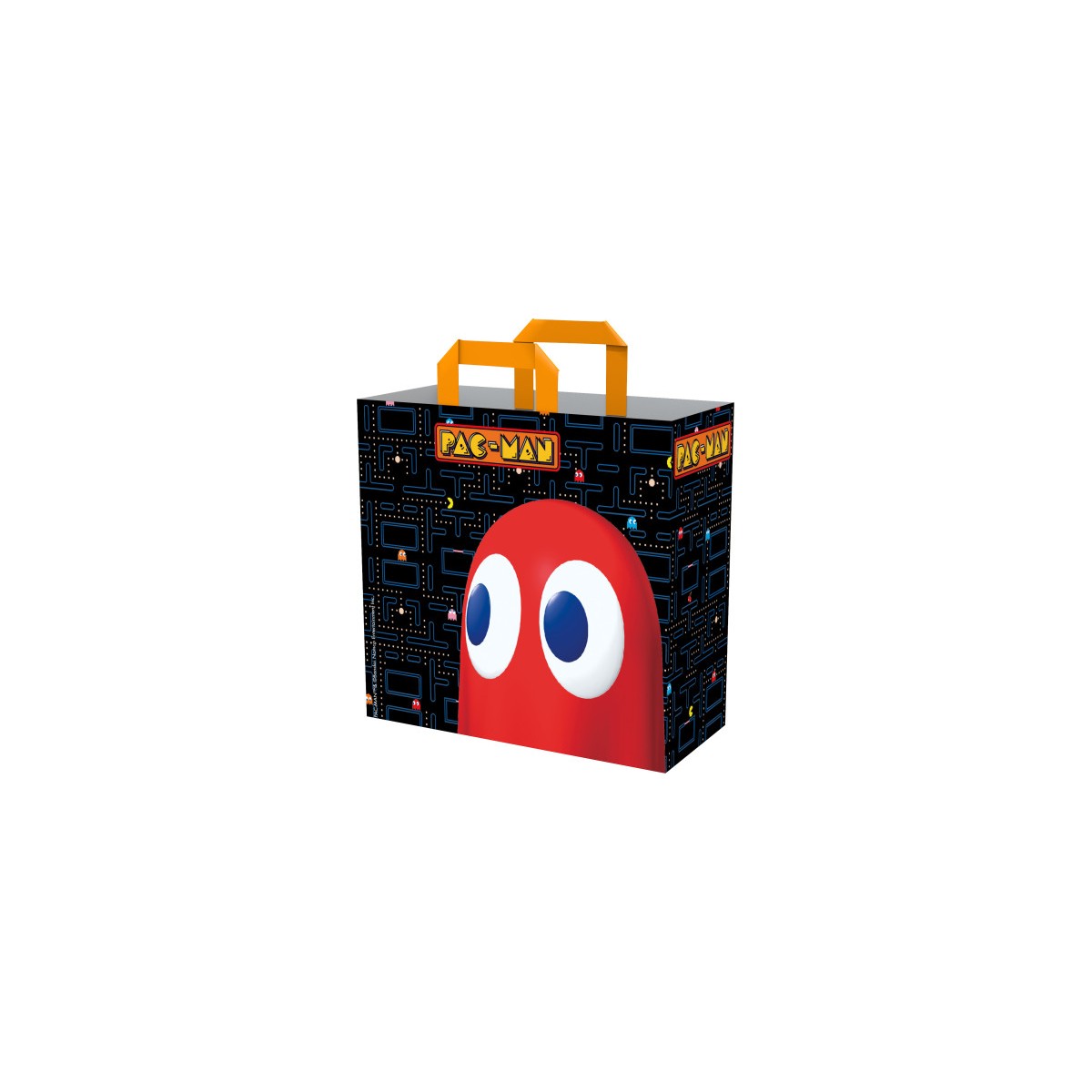 Konix KX PACMAN SHOPPING BAG MAZE Negro Bolso grande