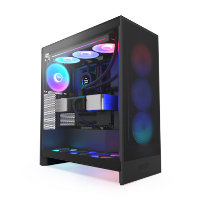 NZXT H7 Flow RGB Midi Tower Negro