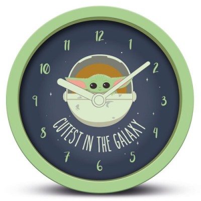 RELOJ DE SOBREMESA THE MANDALORIAN CUTEST IN THE GALAXY PYRAMID GP85886