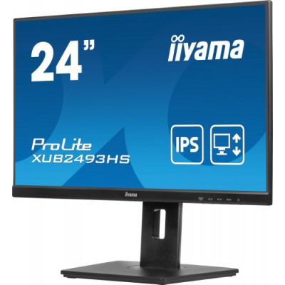 iiyama ProLite XUB2493HS B6 pantalla para PC 605 cm 238 1920 x 1080 Pixeles Full HD LED Negro
