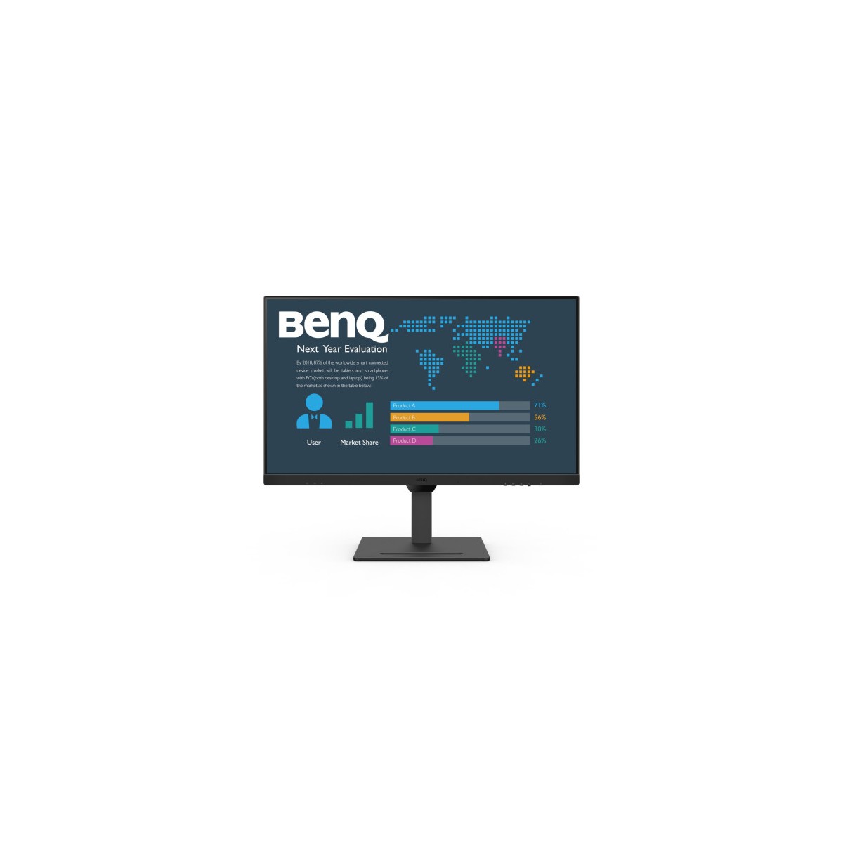 MONITOR BENQ BL2490 238 IPS FHD 100Hz DP 2x HDMI ALTAVOCES VESA EYECARE