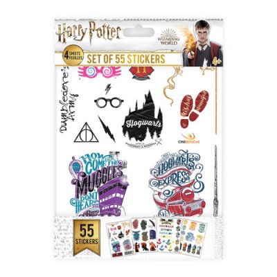 JUEGO DE PEGATINAS HARRY POTTER VARIOS CINEREPLICAS CR5200