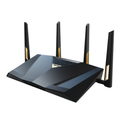 ASUS RT BE88U router inalambrico 10 Gigabit Ethernet Doble banda 24 GHz 5 GHz Negro Gris