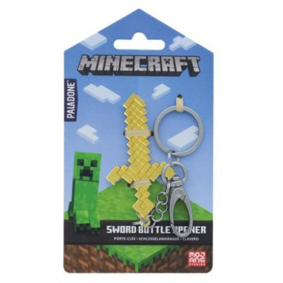 LLAVERO ABRIDOR BOTELLAS MINECRAFT ESPADA PALADONE PP8011MCF