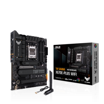 ASUS TUF GAMING X670E PLUS WIFI AMD X670 Socket AM5 ATX