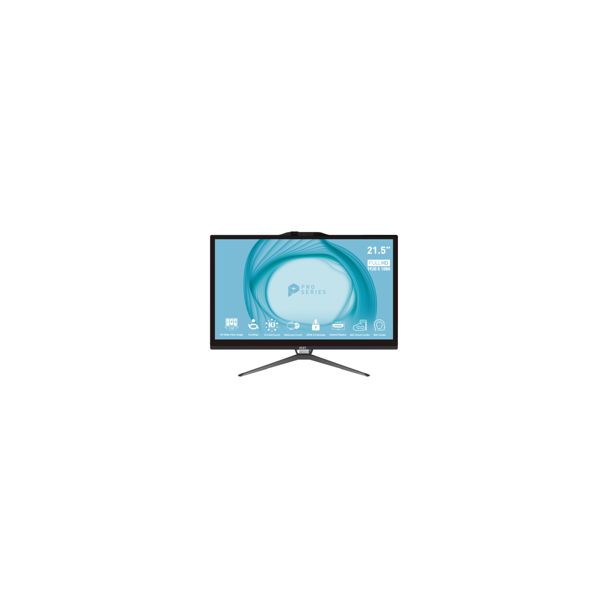 MSI Pro AP222T 13M 208ES Intel Core i3 i3 13100 546 cm 215 1920 x 1080 Pixeles Pantalla tactil PC todo en uno 8 GB DDR4 SDRAM 2