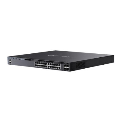 TP Link Omada SG6428XHP switch Gestionado L3 Gigabit Ethernet 10 100 1000 Energia sobre Ethernet PoE 1U Negro