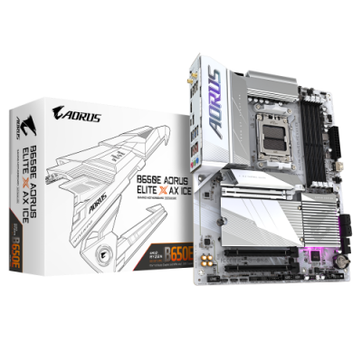 Gigabyte B650E AORUS ELITE X AX ICE placa base AMD B650 Zocalo AM5 ATX