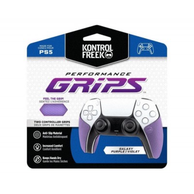 Steelseries PUR 4777 PS5 mando y volante Negro Purpura Blanco Gamepad PlayStation 5