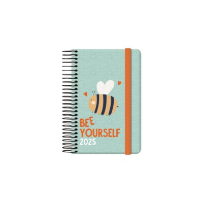 AGENDA 2025 CUTE SEMANA VISTA BOLSILLO 85 X 13 CM MODELO BEE DOHE 12909 25