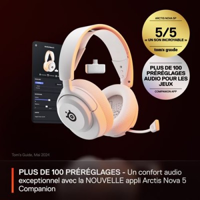 AURICULARES STEELSERIES ARCTIS NOVA 5 BLANCO 61671