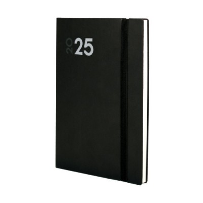 AGENDA 2025 DYNAMIC MARA Y10 140X204MM SEMANA VISTA VERTICAL NEGRO FINOCAM 621126025