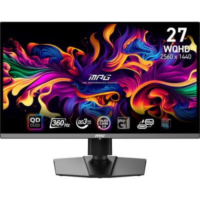 MSI MPG 271QRX QD OLED pantalla para PC 673 cm 265 2560 x 1440 Pixeles Wide Quad HD QDOLED Negro