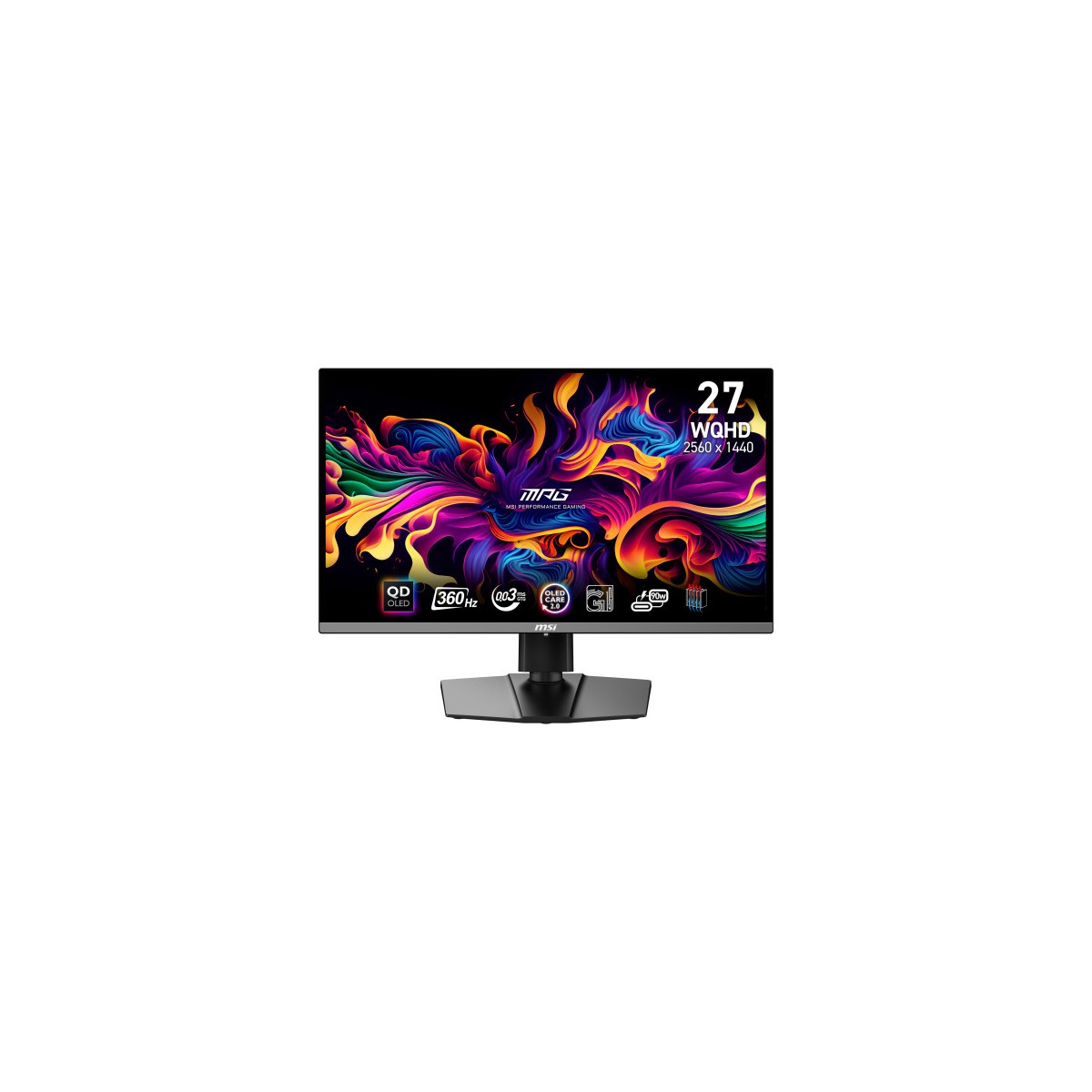MSI MPG 271QRX QD OLED pantalla para PC 673 cm 265 2560 x 1440 Pixeles Wide Quad HD QDOLED Negro