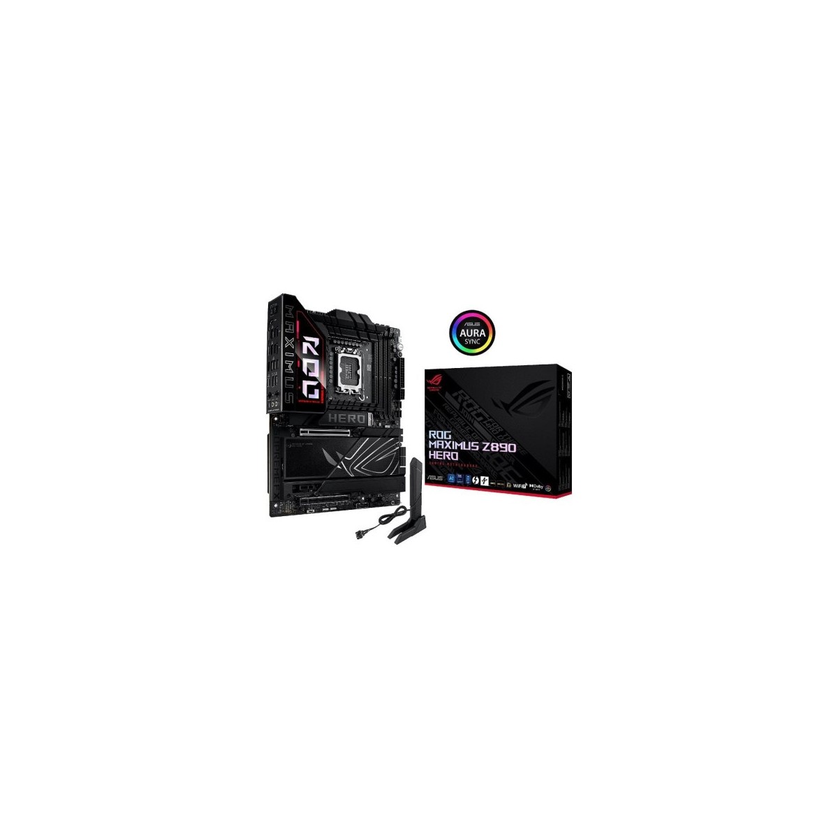 PLACA ASUS ROG MAXIMUS Z890 HEROINTEL1851Z8904DDR5WIFI