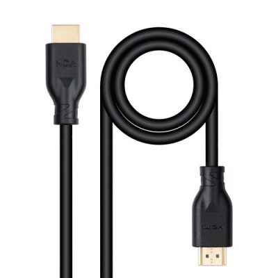 Nanocable Cable HDMI V20 4K60Hz 18Gbps A M A M CCS 1 m