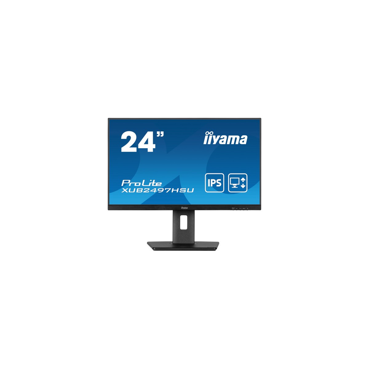 iiyama XUB2497HSU B2 pantalla para PC 605 cm 238 1920 x 1080 Pixeles Full HD LED Negro
