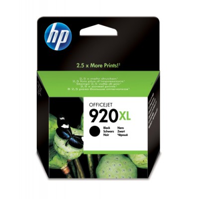 CARTUCHO DE TINTA HP920XL NEGRO OFFICEJET 6500 7500 CD975AE