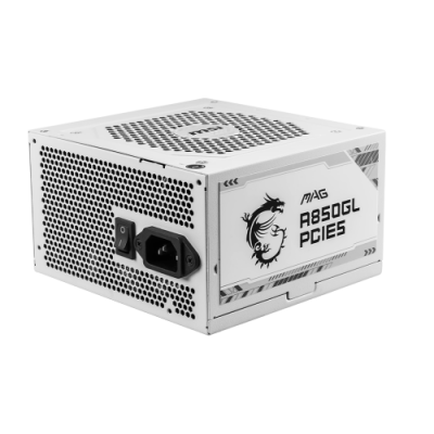 MSI MAG A850GL PCIE5 WHITE unidad de fuente de alimentacion 850 W 204 pin ATX ATX Blanco