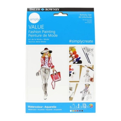 SET DE PINTURA ACUARELA DISENO DE MODA DALER ROWNEY D134900111