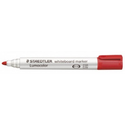 MARCADOR PIZARRA LUMOCOLOR MARKER 351 TRAZO 2MM ROJO STAEDTLER 351 2