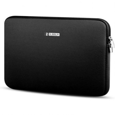 SUBBLIM BUSINESS LAPTOP SLEEVE NEOPRENE V2 116 125BLACK