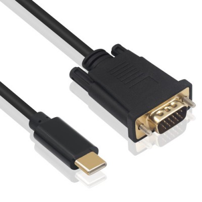 Ewent EC1052 adaptador de cable de video 18 m USB Tipo C VGA D Sub