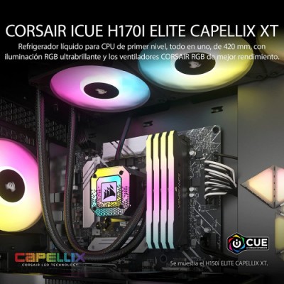 VENTI CPU CORSAIR ICUE H170I ELITE CAPELLIX XT CW 9060071 WW