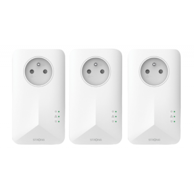 Strong Powerline 1000 1000 Mbit s Ethernet Blanco 3 piezas