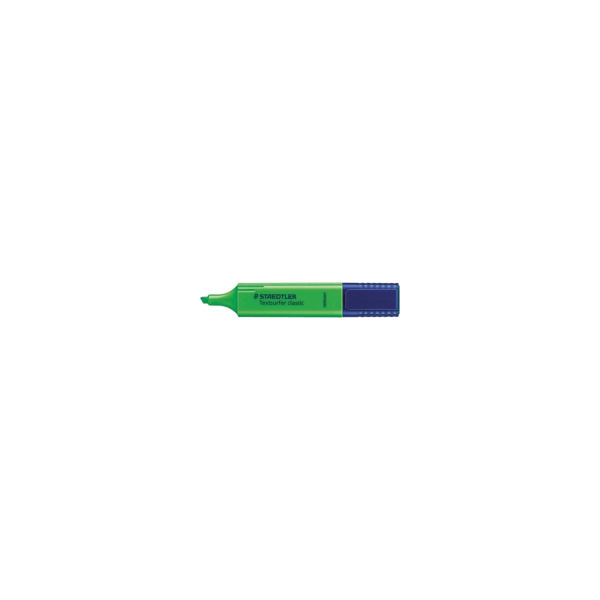 MARCADOR FLUORESCENTE TEXTSURFER CLASSIC 1 5MM VERDE STAEDTLER 364 5