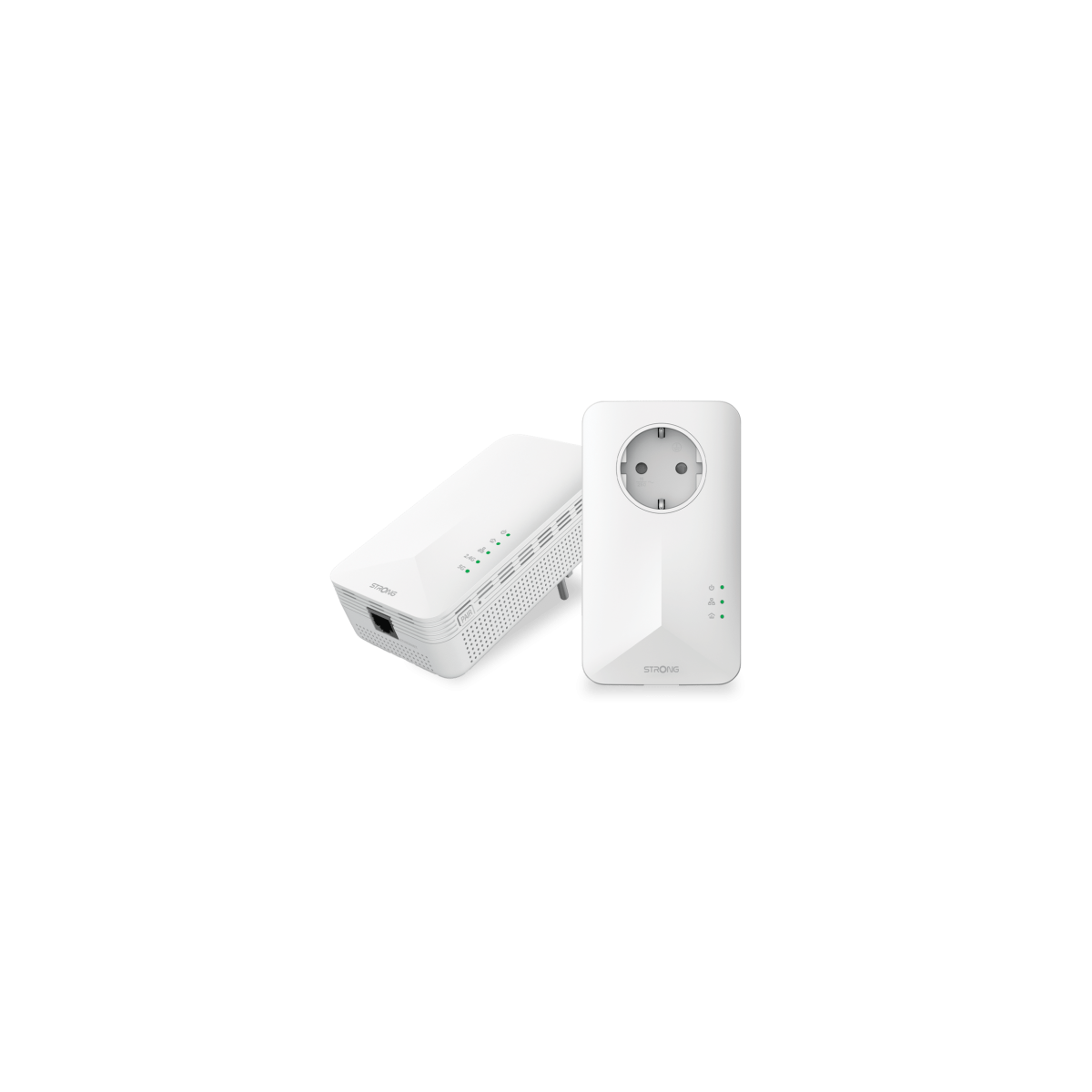 Strong POWERL1000DUOWIFIEUV2 1000 Mbit s Ethernet Wifi Blanco 2 piezas