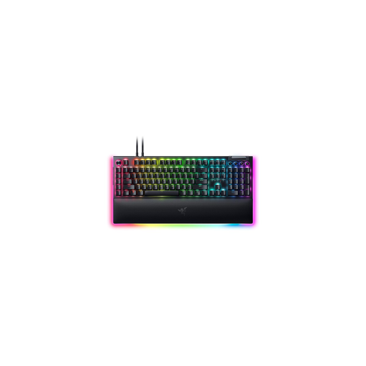 TECLADO RAZER BLACKWIDOW V4 PRO GREEN SWITCH USA RZ03 04680100 R3M1