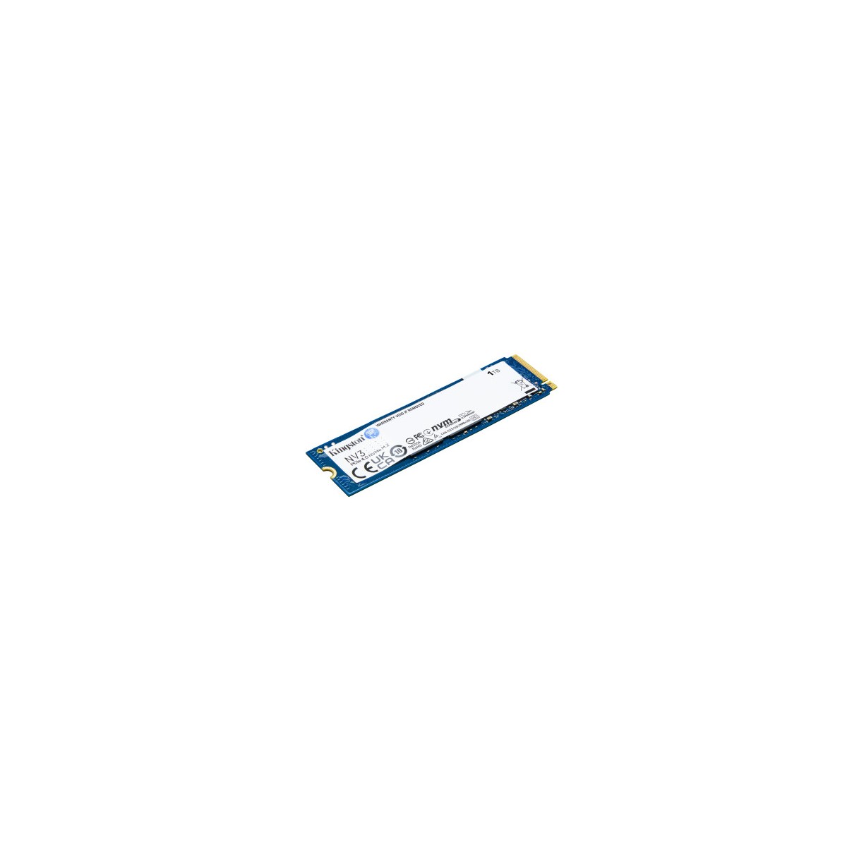 Kingston Technology NV3 M2 1 TB PCI Express 40 NVMe 3D NAND
