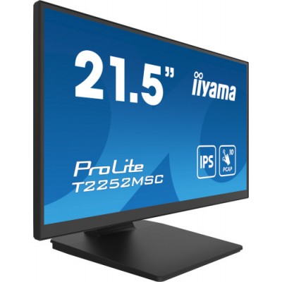 iiyama ProLite T2252MSC B2AG pantalla para PC 546 cm 215 1920 x 1080 Pixeles Full HD LCD Pantalla tactil Negro