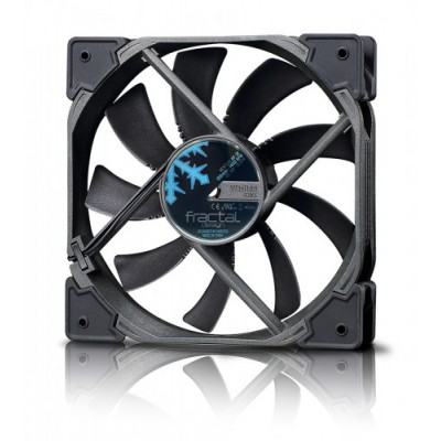 Fractal Design Venturi HP 12 PWM Carcasa del ordenador Ventilador 12 cm Negro Gris