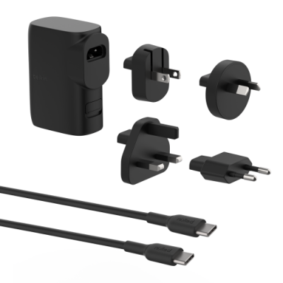 Belkin BPZ003bt1MBK B6 Universal Negro Corriente alterna Carga rapida Interior