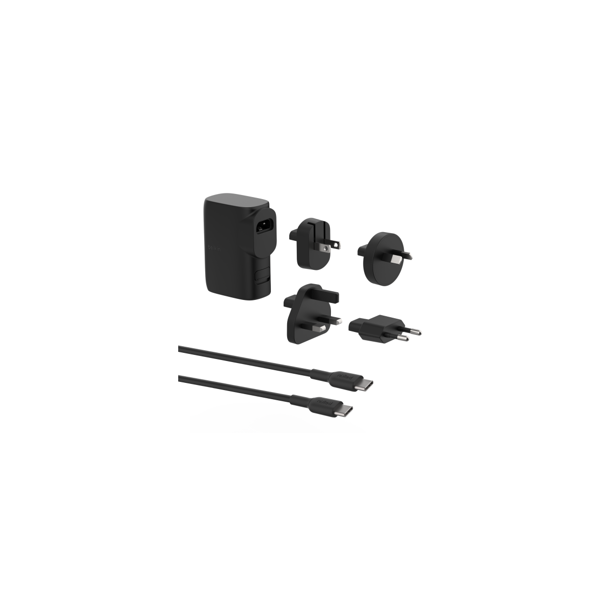 Belkin BPZ003bt1MBK B6 Universal Negro Corriente alterna Carga rapida Interior Belkin BPZ003bt1MBK B6 Universal Negro Corriente alterna Carga rapida Interior