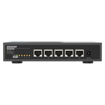 QNAP QSW 3205 5T switch No administrado 10G Ethernet 100 1000 10000 Escritorio Negro