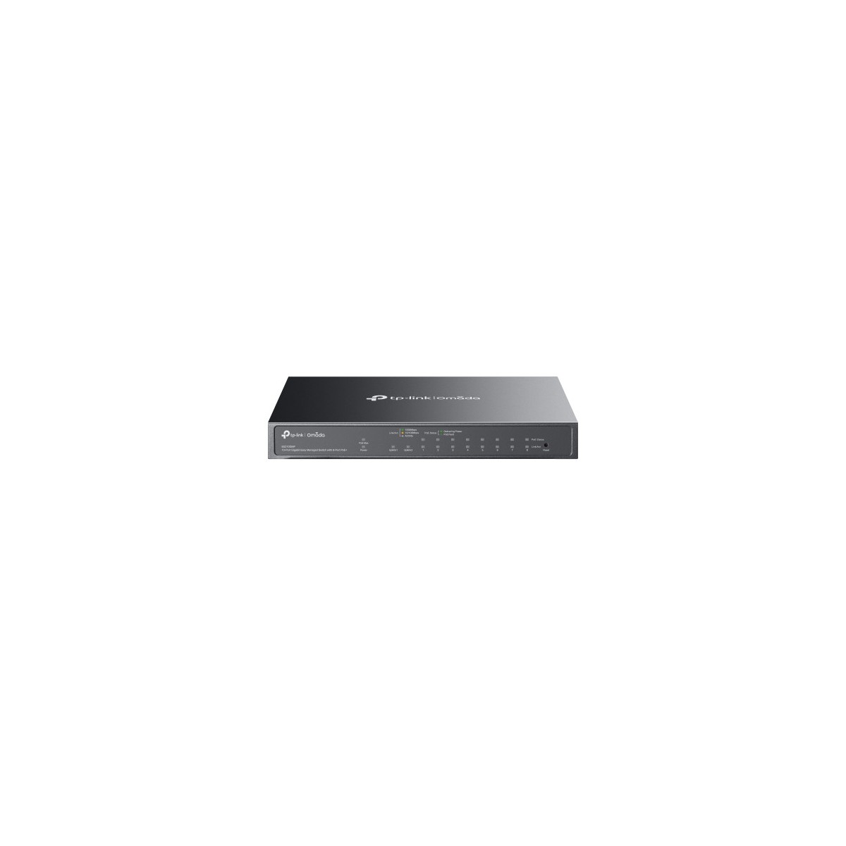 TP Link Omada ES210GMP switch Gestionado Gigabit Ethernet 10 100 1000 Energia sobre Ethernet PoE Negro TP Link Omada ES210GMP switch Gestionado Gigabit Ethernet 10 100 1000 Energia sobre Ethernet PoE Negro