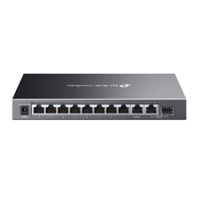 TP Link Omada ES210GMP switch Gestionado Gigabit Ethernet 10 100 1000 Energia sobre Ethernet PoE Negro TP Link Omada ES210GMP switch Gestionado Gigabit Ethernet 10 100 1000 Energia sobre Ethernet PoE Negro