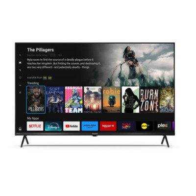 TELEVISOR SHARP 4343GK4245E TIVO TV 4K ULTRA HD SMART TV ACTIVE MOTION 400 NEGRO