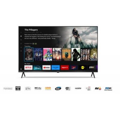 TELEVISOR SHARP 4343GK4245E TIVO TV 4K ULTRA HD SMART TV ACTIVE MOTION 400 NEGRO