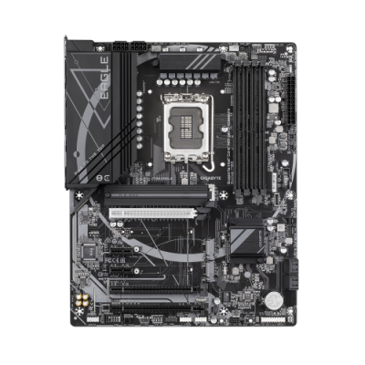 GIGABYTE Z790 EAGLE Placa base Compatible con procesadores Intel Core de 14ª generacion VRM de 1211 fases hasta 7600 MHz DDR5 O