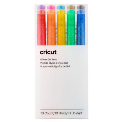 Cricut 2009962 boligrafo de gel Boligrafo de gel con tapa Negro Azul Marron Verde Azul claro Naranja Rosa Purpura Rojo Amarillo