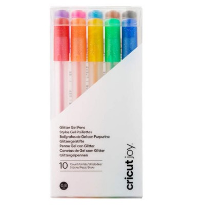 Cricut 2009964 boligrafo de gel Boligrafo de gel con tapa Negro Marron Verde Azul claro Naranja Purpura Rojo Amarillo 10 piezas