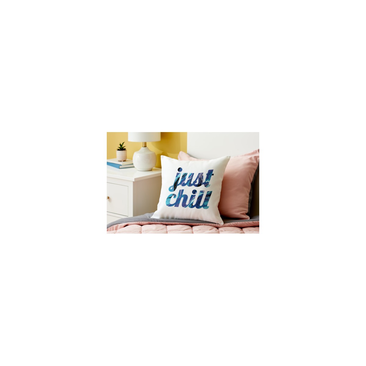 Cricut 2007485 funda de almohada Blanco Poliester