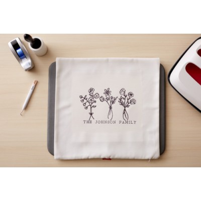Cricut 2007485 funda de almohada Blanco Poliester